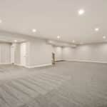 Crater Lake Barndominum Basement Finish
